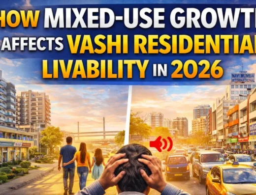 How Mixed-Use Growth Affects Vashi Residential Livability