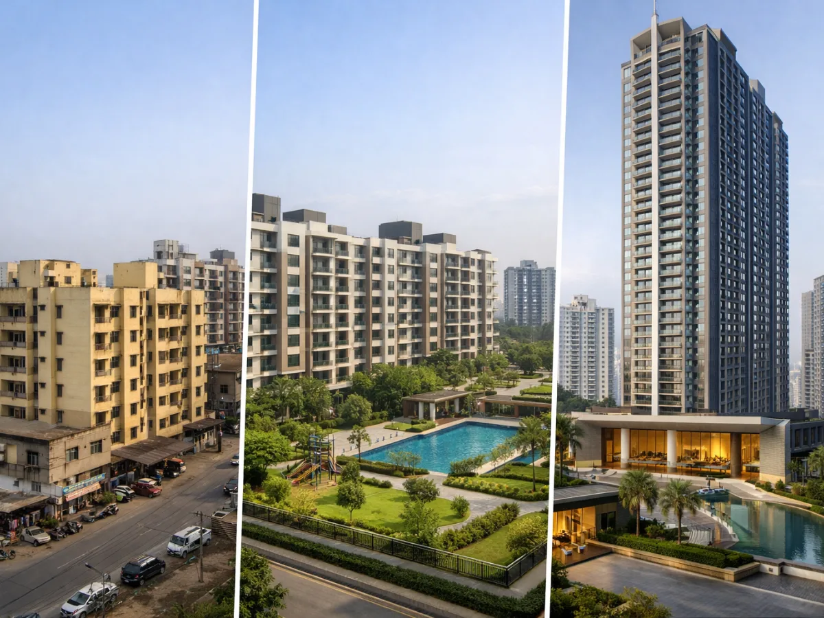 Lakhani Courtyard project in Old Panvel residential development