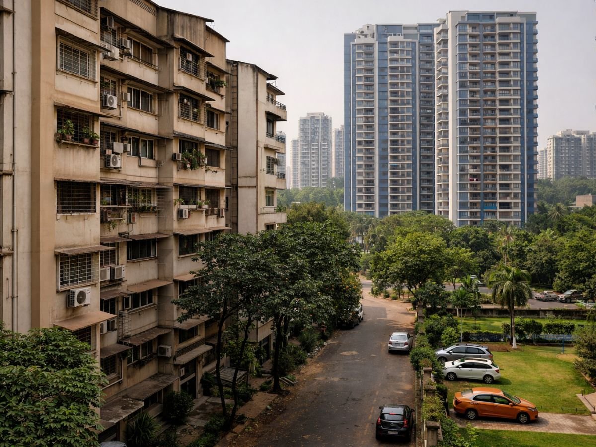 When a resale flat in Nerul is actually the smarter buy is visible in this image.