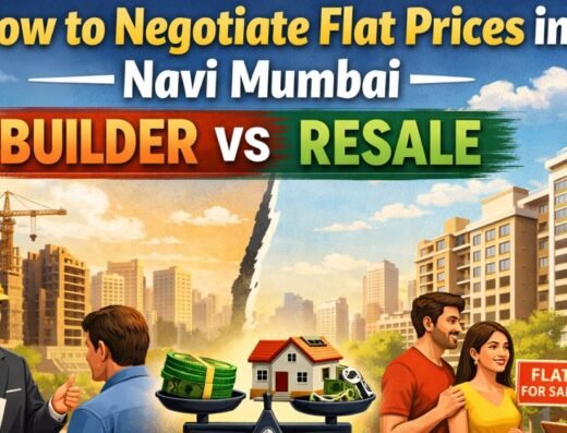 How to Negotiate Flat Prices in Navi Mumbai (Builder vs Resale)