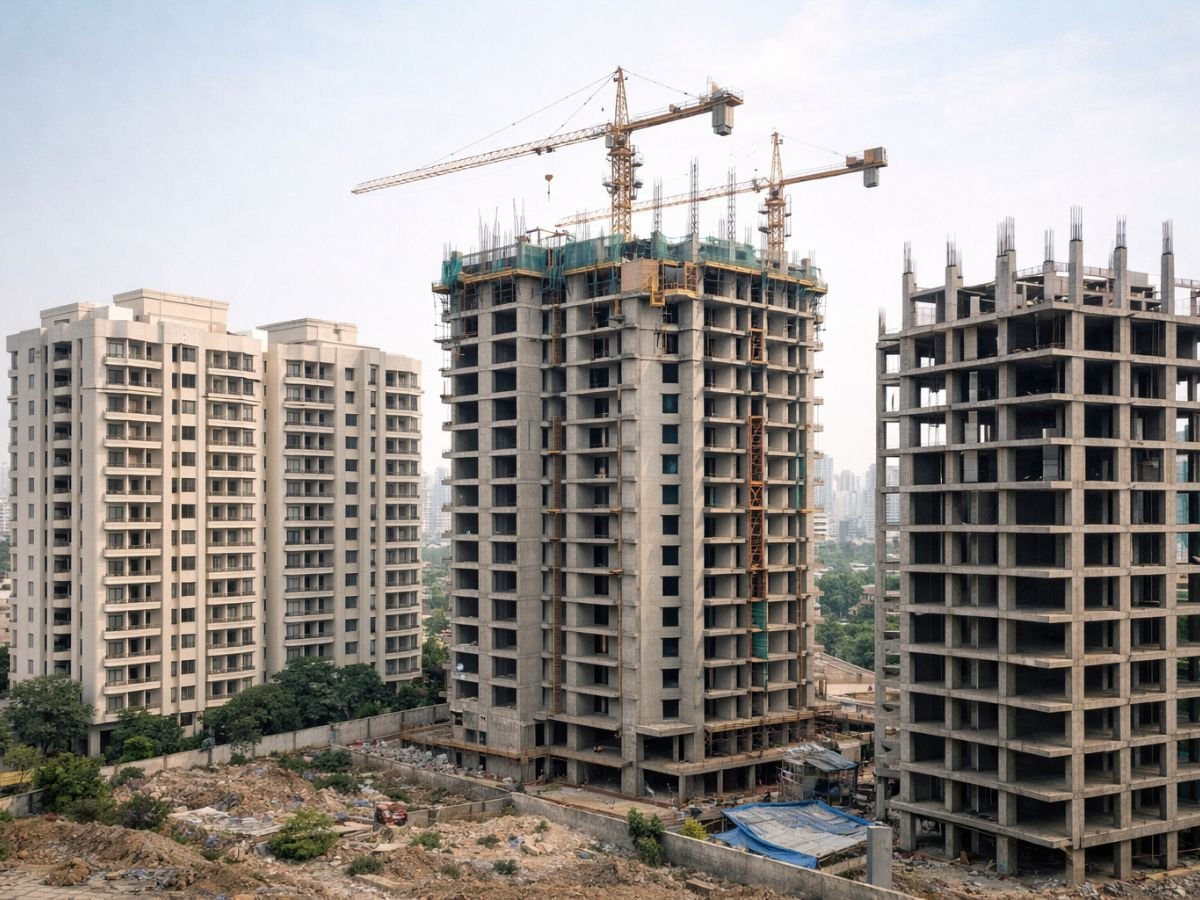 Different real estate projects showing builder track record and delivery history 3. Warning Signs / Red Flags