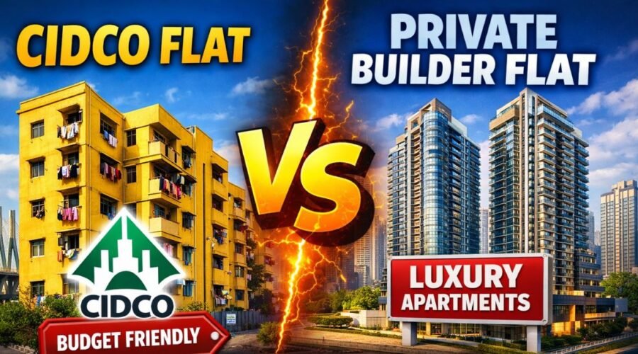 Should You Buy CIDCO Flat or Private Builder Flat in Navi Mumbai?
