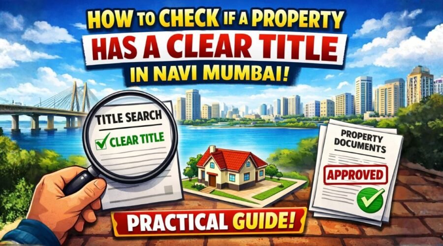 How to Check Title Clear Property in Navi Mumbai Before Buying