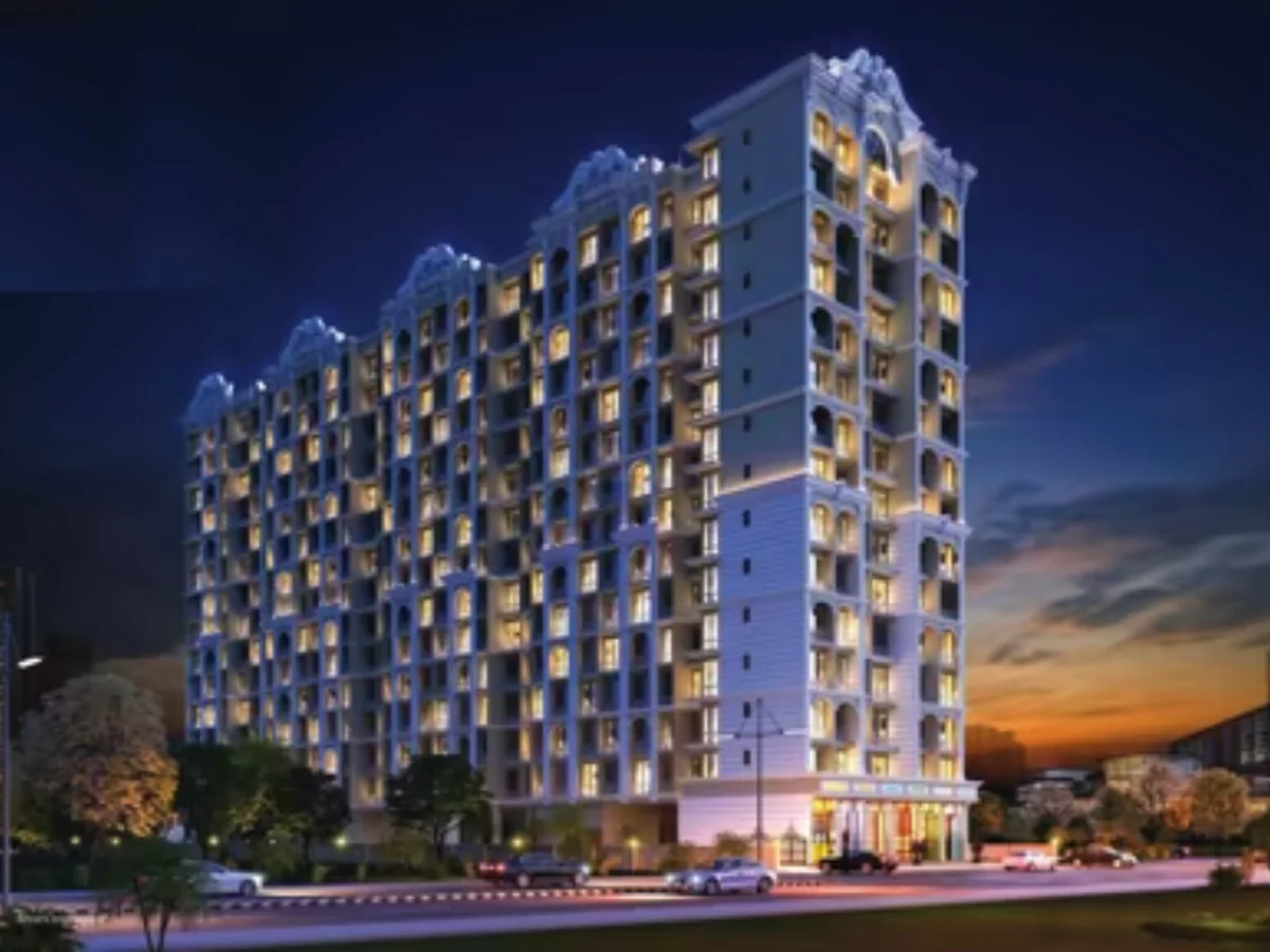 Kharghar micro market comparison showing developed and emerging sectors is visible in this image