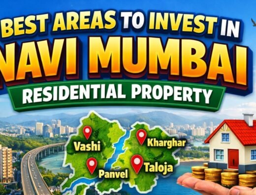 Best areas to invest in Navi Mumbai 2026 showing top locations for property investment and growth