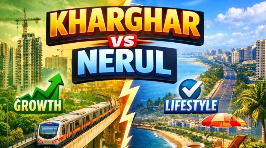 Kharghar vs Nerul: Growth Potential vs Established Lifestyle in Navi Mumbai