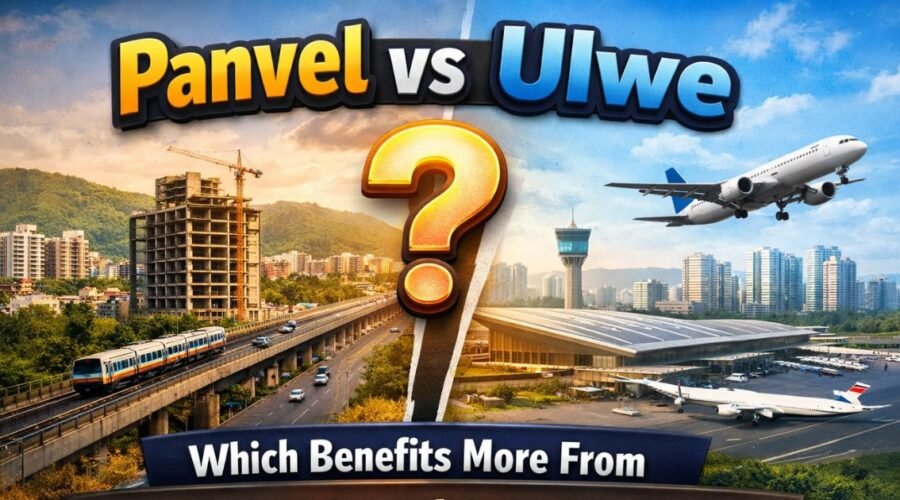 Panvel vs Ulwe: Which Benefits More From Airport-Led Growth in Navi Mumbai?