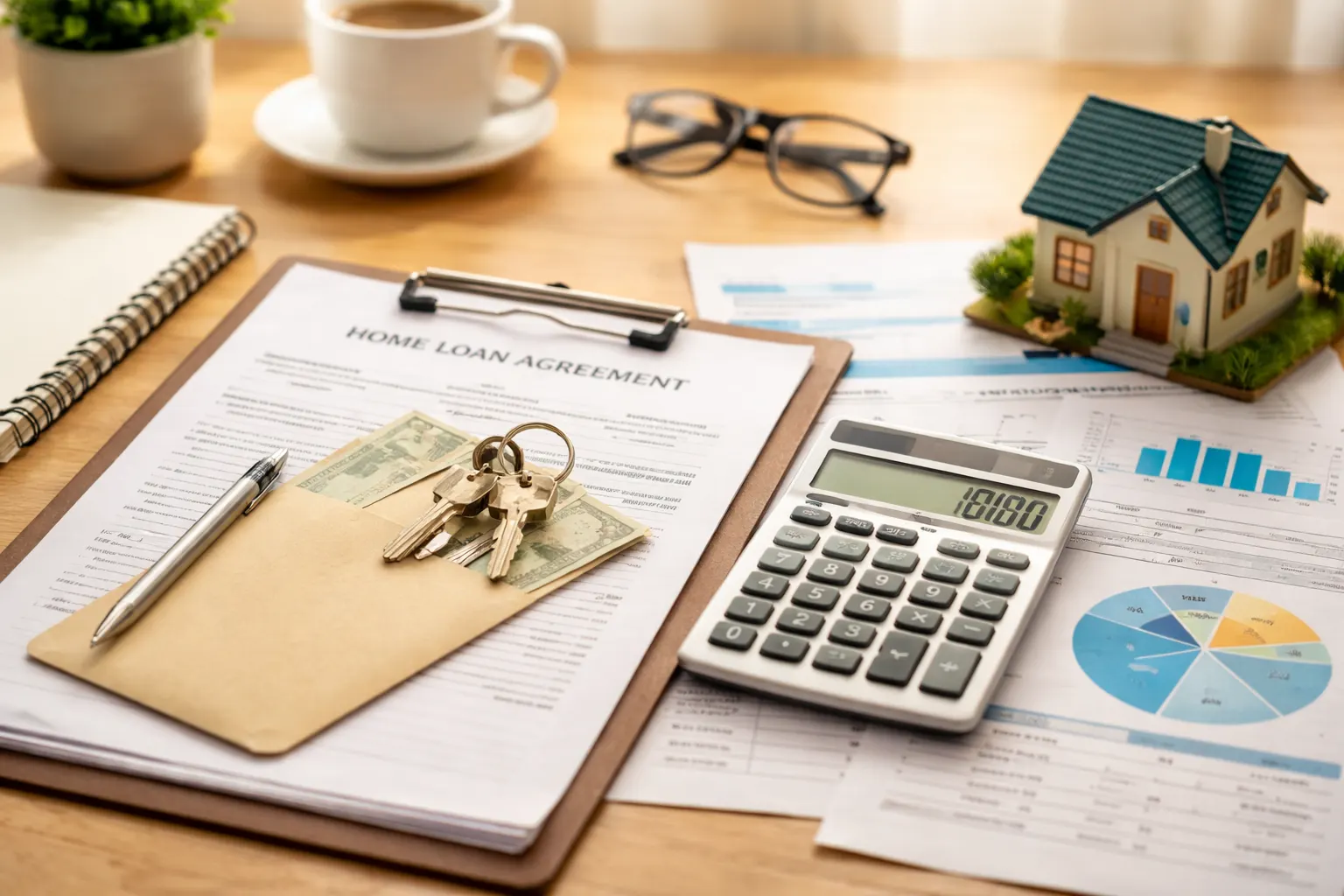 Family choosing between renting and buying home in Nerul