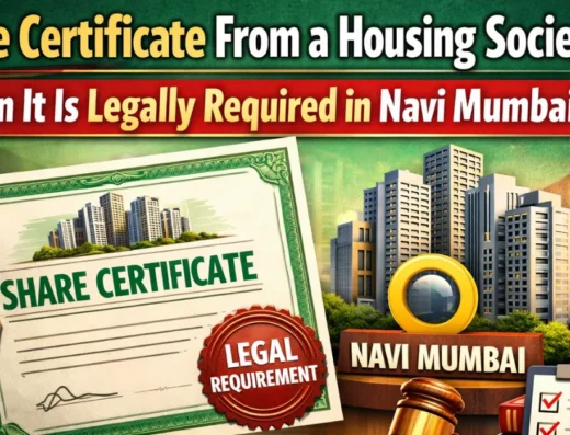 share certificate housing society navi mumbai
