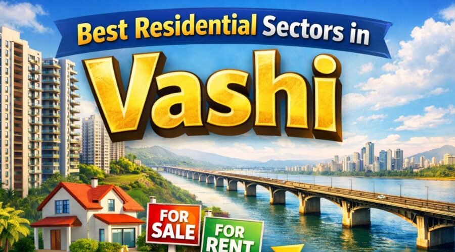 Best Residential Sectors in Vashi: Where to Live, Buy or Rent in 2026
