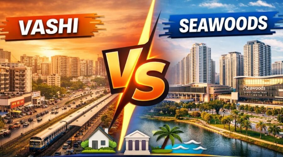 Vashi vs Seawoods: Which Is Better for Premium Residential Living in Navi Mumbai?