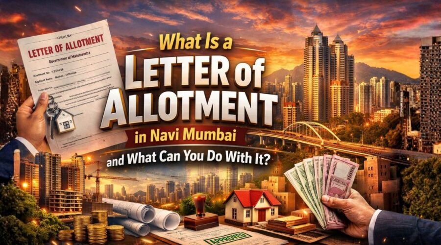 Letter of Allotment in Navi Mumbai: Meaning, Home Loan Use, & Risks