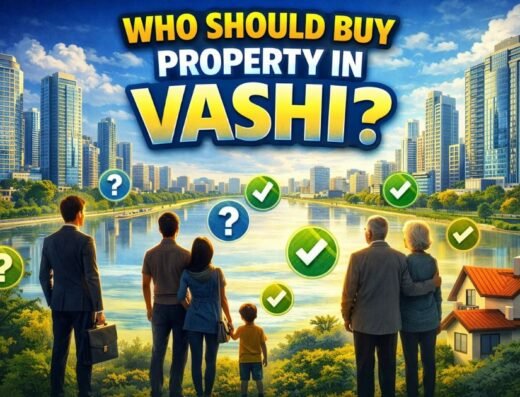 Who should buy property in Vashi?