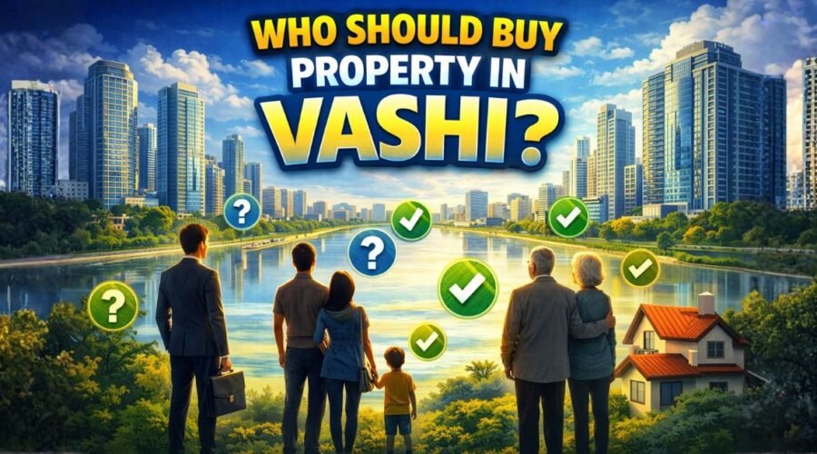 Who should buy property in Vashi?