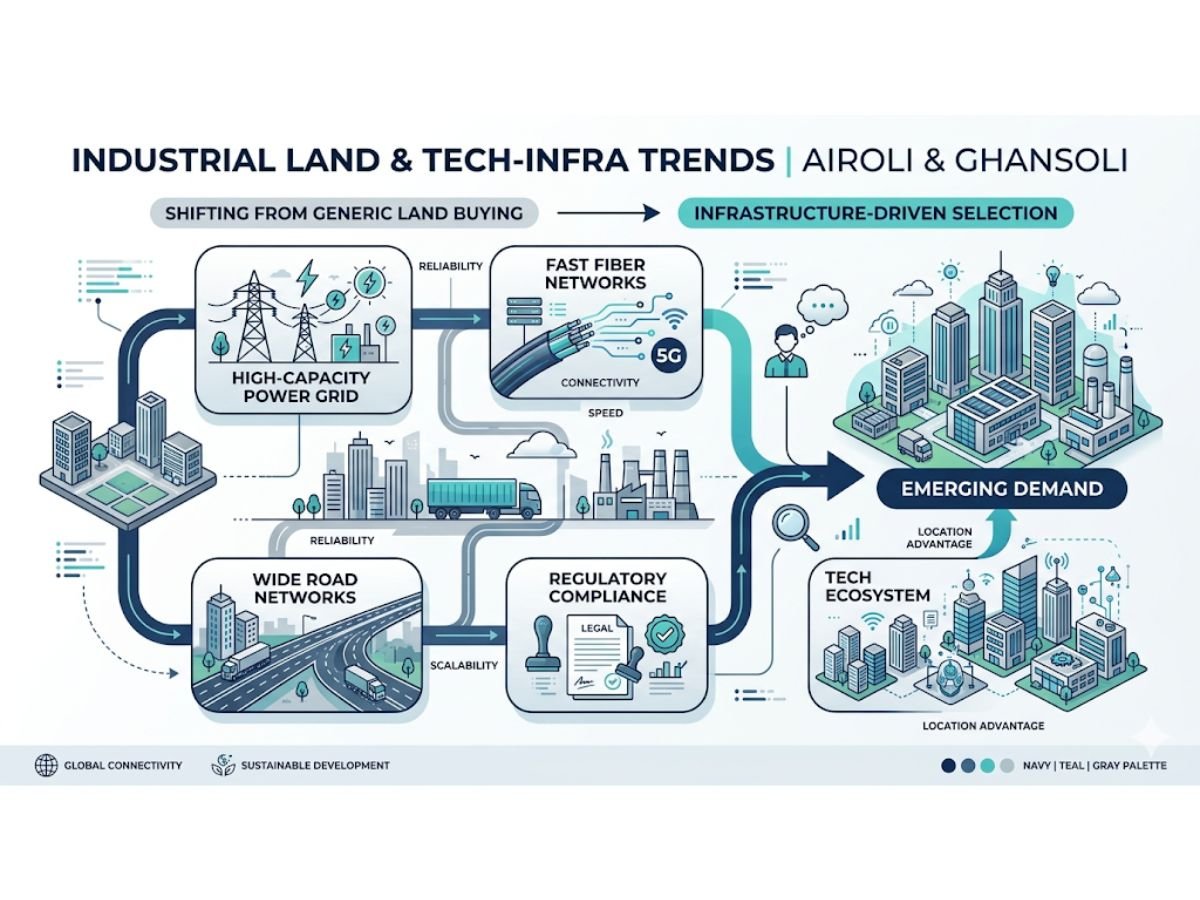 Airoli-Ghansoli is rising, but not as one uniform industrial market