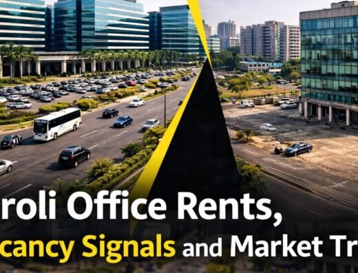 Airoli Office Rents, Vacancy Signals and Market Trend is visible in this image.