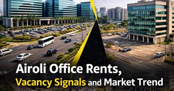 Airoli Office Rents, Vacancy Signals and Market Trend is visible in this image.