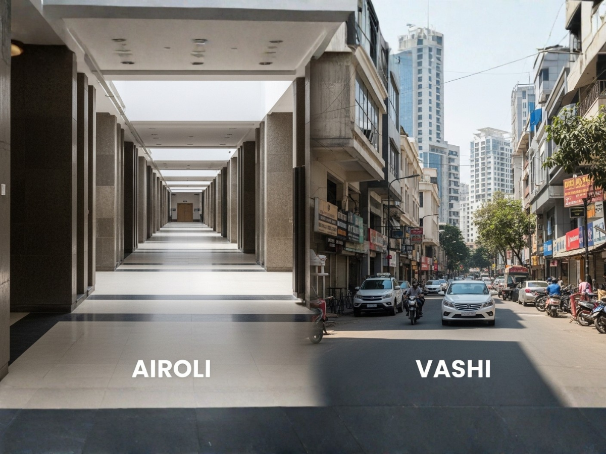 Airoli or Vashi for Office Space