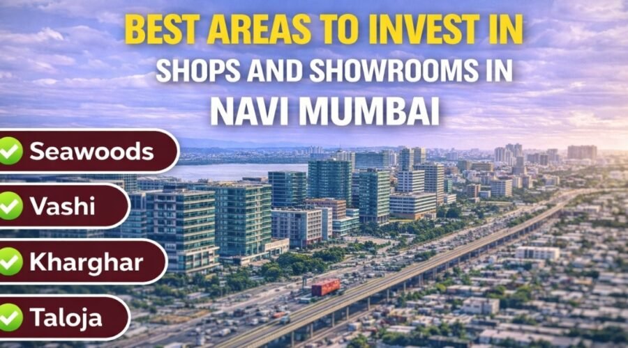 Best Areas to Invest in Shops and Showrooms in Navi Mumbai