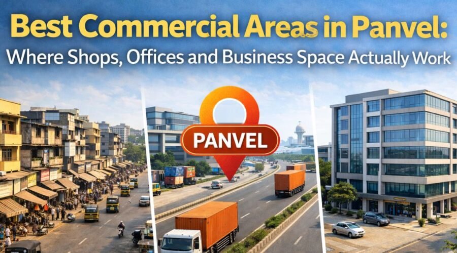 Best Commercial Areas in Panvel: Where Shops, Offices and Business Space Actually Work