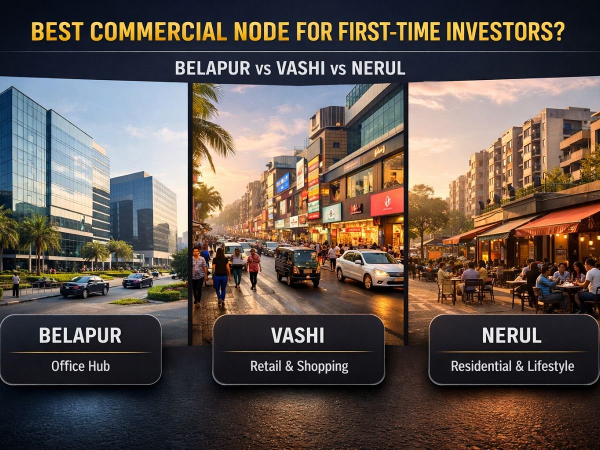 Best Commercial Node in Navi Mumbai for First-Time Investors