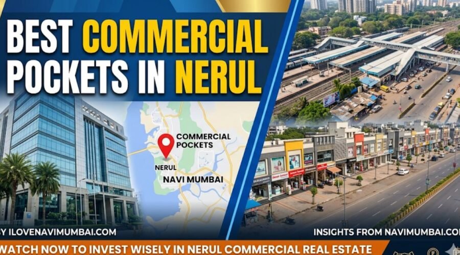 Best Commercial Pockets in Nerul: Where shops, offices and Investors should invest