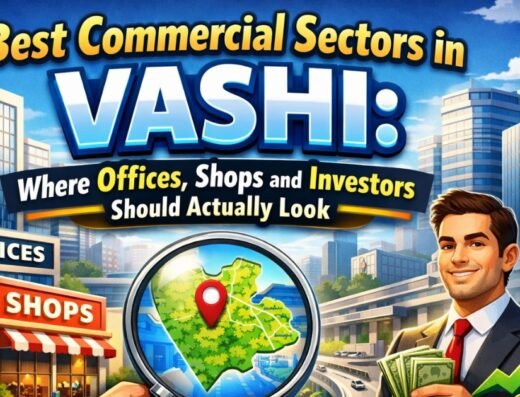 Best Commercial Sectors in Vashi: Where Offices, Shops and Investors Should Actually Look