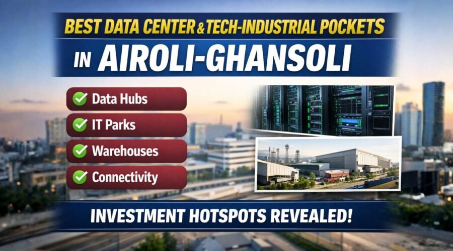 Best Data Center and Tech-Industrial Pockets in Airoli-Ghansoli: Which Areas Actually Work?