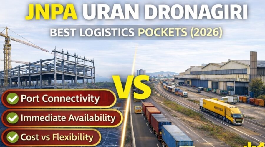 Best Logistics and Industrial Pockets near JNPA, Uran and Dronagiri