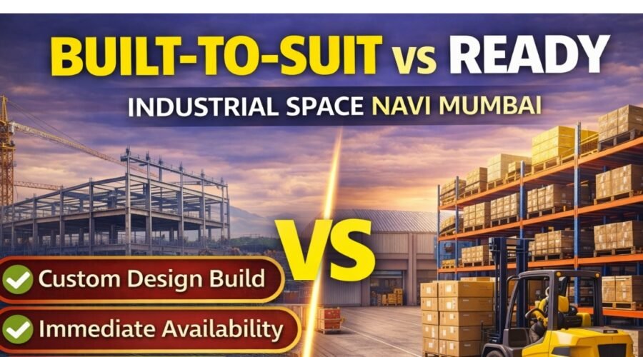 Built-to-Suit vs Ready Industrial Space in Navi Mumbai