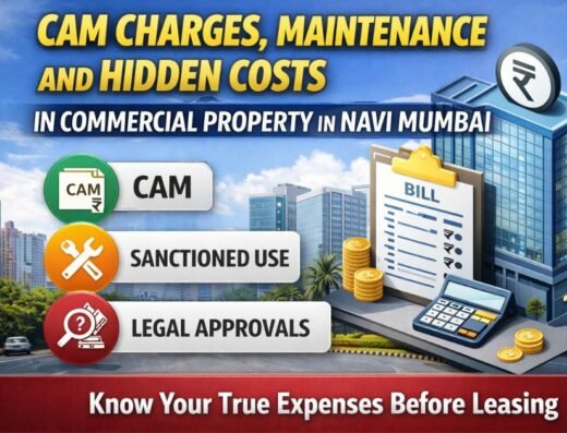 CAM Charges, Maintenance and Hidden Costs in Commercial Property in Navi Mumbai