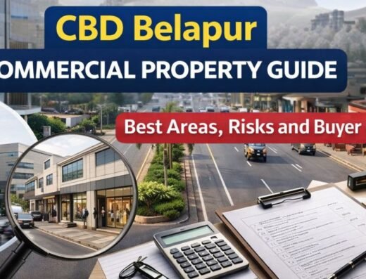 CBD Belapur Commercial Property Guide thumbnail is visible in this image.