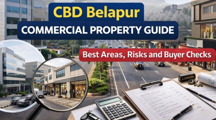 CBD Belapur Commercial Property Guide: Best Areas, Risks and Buyer Checks