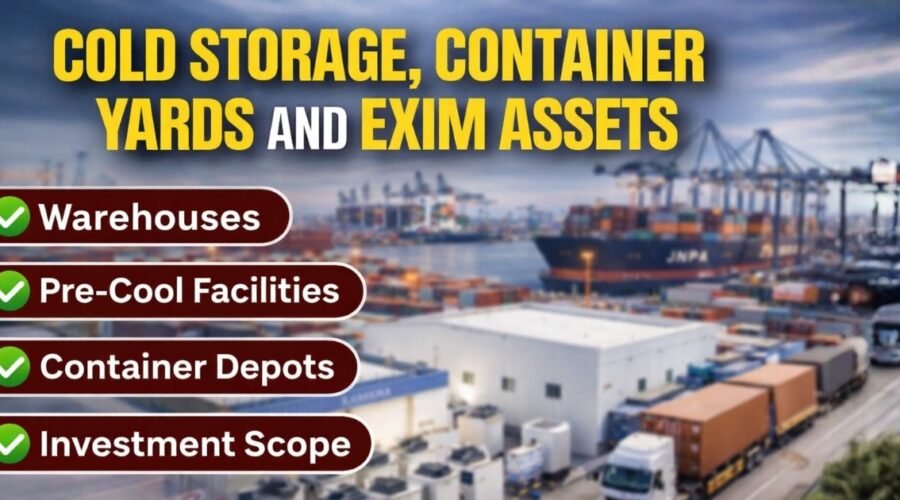 Cold Storage, Container Yards Assets near JNPA