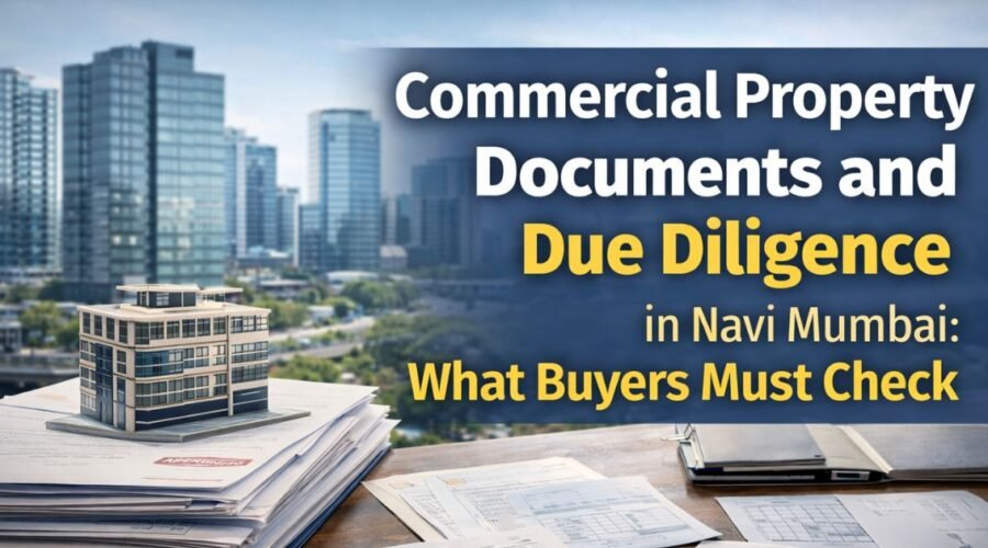 Commercial Property Documents Checklist in Navi Mumbai: What Buyers Must Check