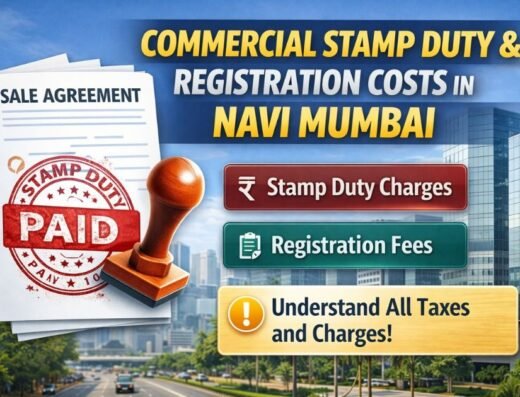 Commercial Stamp Duty and Registration Costs in Navi Mumbai Full Buyer Guide