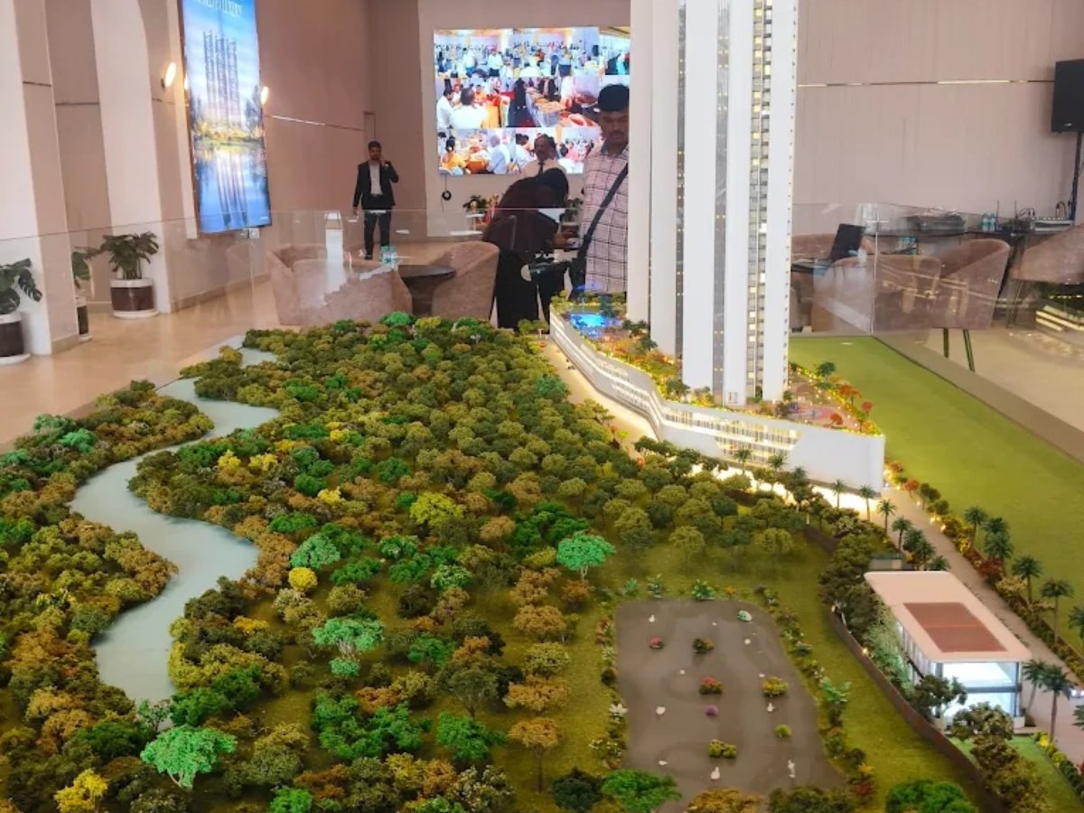 Residential amenities and lifestyle visual