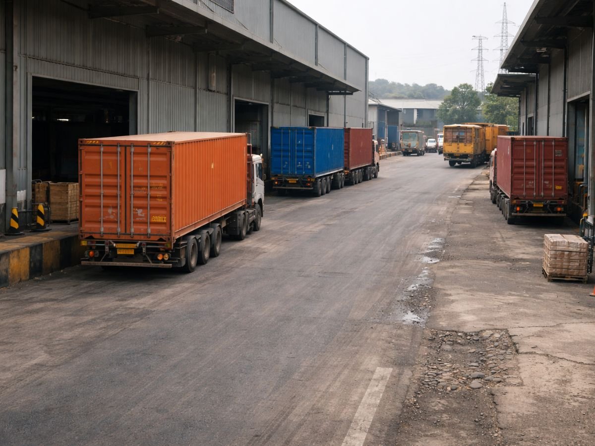 Does your exact location inside Kalamboli change the freight advantage is visible in this image.