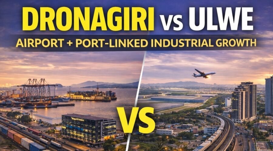 Dronagiri vs Ulwe for Airport and Port-Linked Industrial Growth