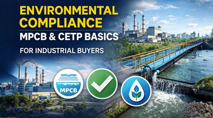Environmental Compliance, MPCB and CETP Basics for Industrial Buyers in Navi Mumbai