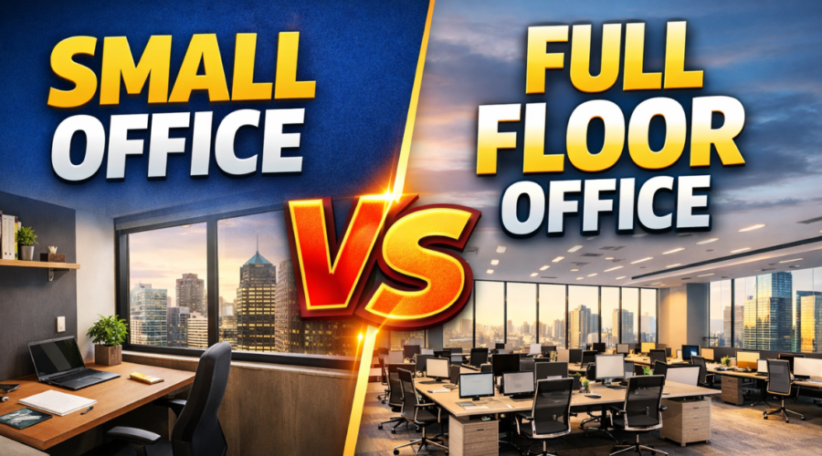 Small Office vs Full Floor Office in CBD Belapur