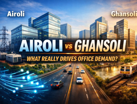 How Power, Fiber, Road and Talent Access Affect Airoli-Ghansoli Demand