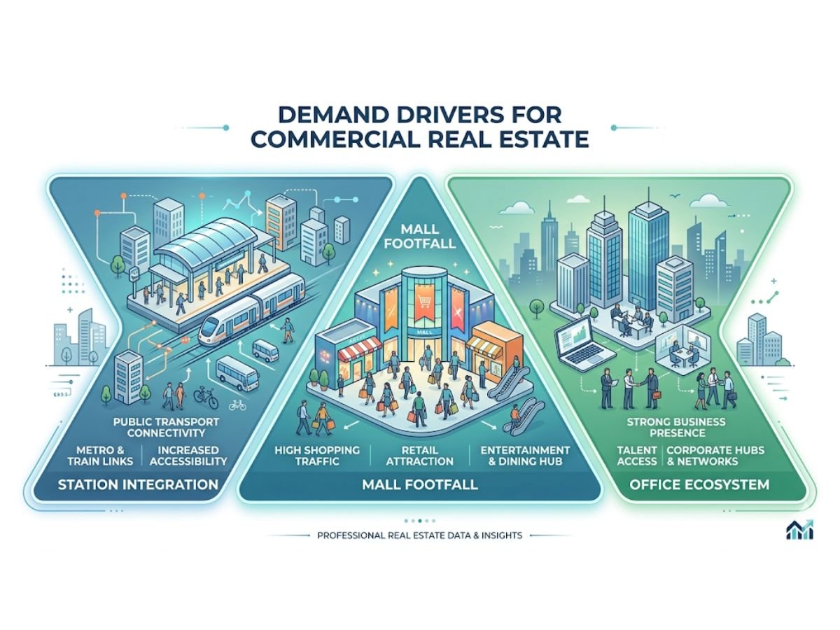 What is Seawoods Grand Central and Nexus really doing to commercial demand in Seawoods?