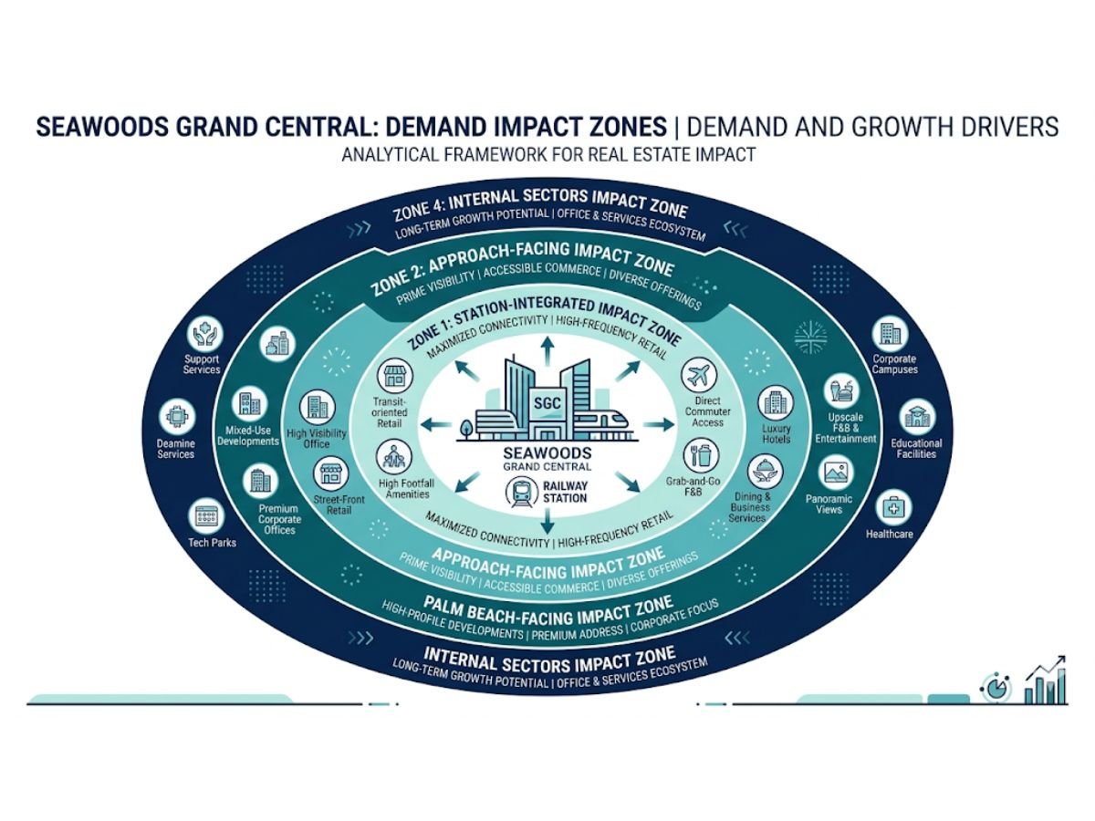 How Seawoods Grand Central and Nexus Shape Commercial Demand