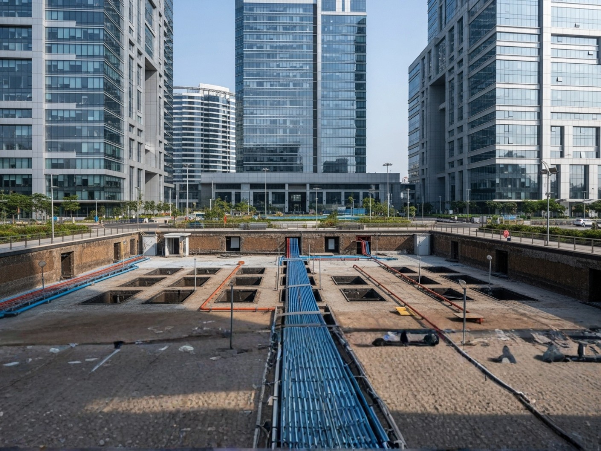 How does fiber and data readiness change office demand in Airoli and Ghansoli is visible in this image