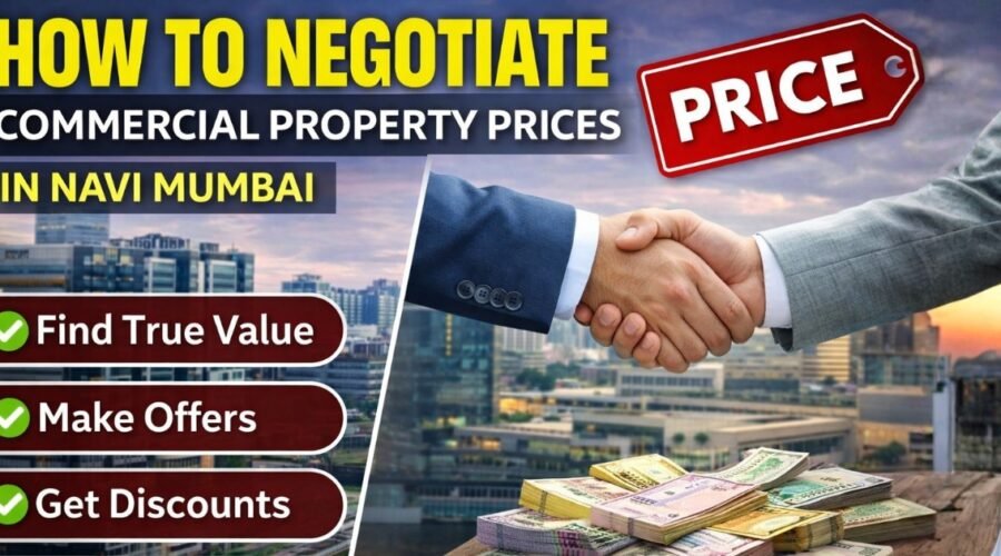 How to Negotiate Commercial Property Prices in Navi Mumbai