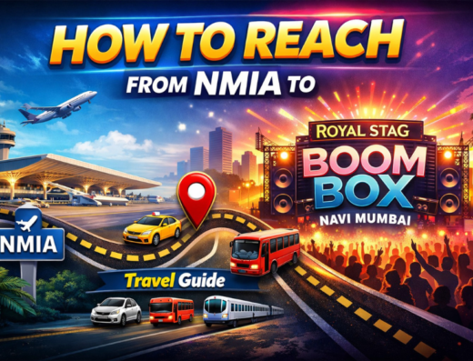 How to Reach From NMIA to Royal Stag Boombox Navi Mumbai