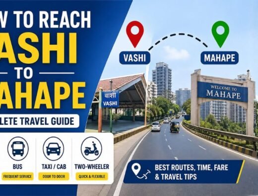 How to Reach Vashi to Mahape
