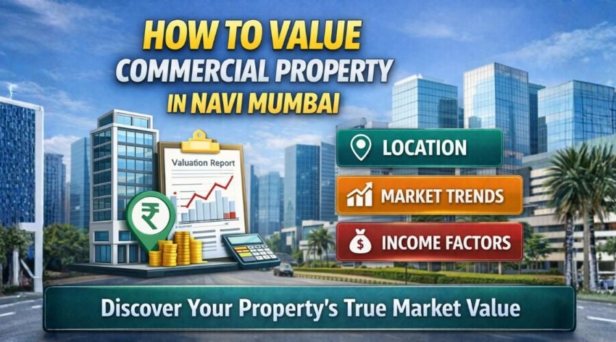 How to Value Commercial Property in Navi Mumbai: Shop, Office, Rent and Resale Guide