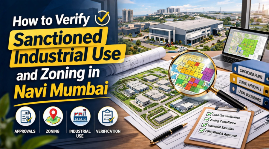 How to Verify Sanctioned Industrial Use and Zoning in Navi Mumbai
